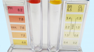 余氯、PH值二合一測試盒